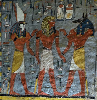 Luxor, EggypT 'deki TEMPles' da Antik Egi Resimleri ve Hiyerolifler