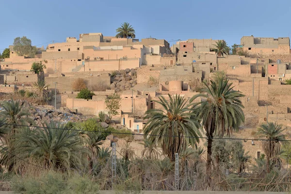 Djanet Πολη Και Οασισ Στη Νοτια Αλγερια Στη Σαχαρα Desert — Φωτογραφία Αρχείου