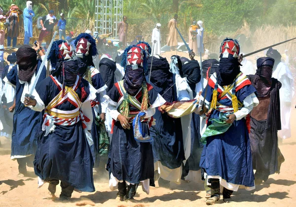 Touareg Festival Von Sebiba Der Oase Von Djanet Südalgerien Dem — Stockfoto