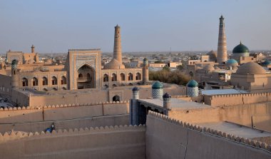 UZBEKİSTAN 'daki KHIVA şehri. İslami Mimarlık ve Sanat Bölümü. UZBEKİSTAN VE CENTRAL ASYA 'DA TURİSM. 