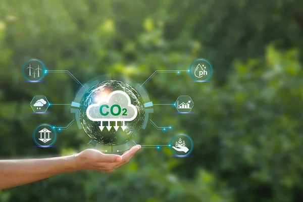 CO2, Karbon Dioksit Emisyon Azaltma Konsepti, Sürdürülebilir Çevre Geliştirmesi