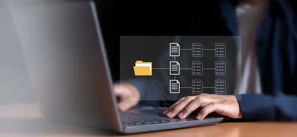 document management organizing organizational information document visualization record management Efficient online document file information software