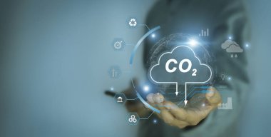  Karbon nötr konsept CO2 salınımını azaltır, küresel ısınmayı azaltır. Net sıfır karbon emisyonunun hedefi 2050