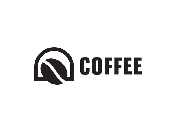 Koffie Graphics Logo Etiketten Badges — Stockvector