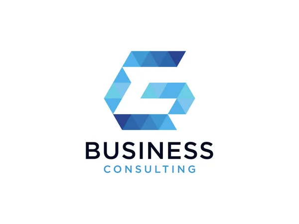 Lettre Initiale Logo Utilisable Pour Les Logos Business Branding Élément — Image vectorielle