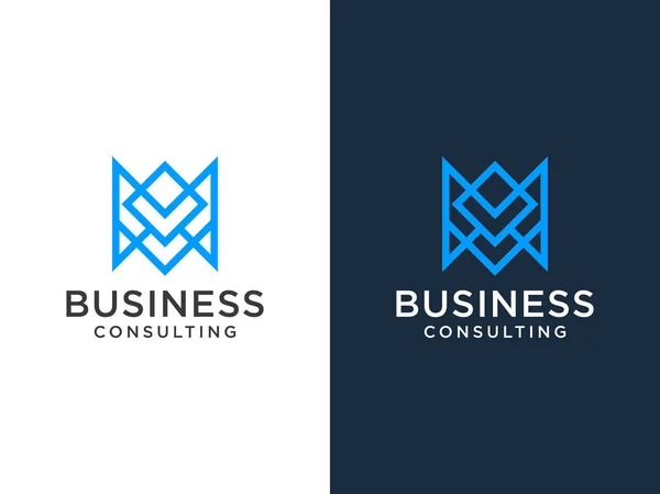 Projekt Logo Linii Liniowy Twórczy Minimalny Symbol Monogramu Uniwersalny Elegancki — Wektor stockowy