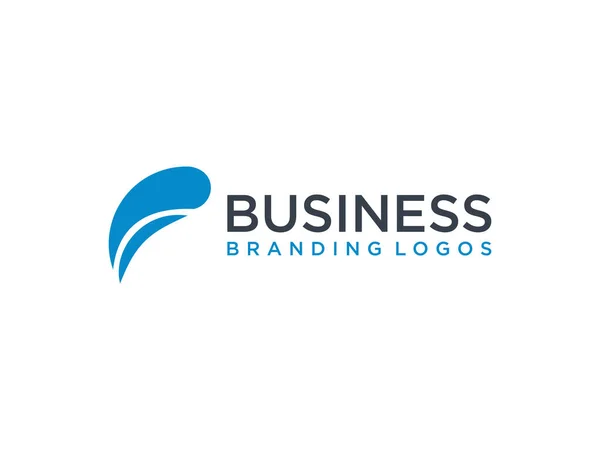 Letra Inicial Modelo Design Logotipo Ícones Para Negócios Luxo Elegante — Vetor de Stock