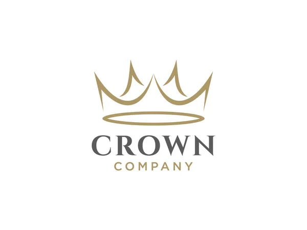 Rey Creativo Reina Coronas Símbolos Elementos Del Logotipo Conjunto Corona Vectores De Stock Sin Royalties Gratis