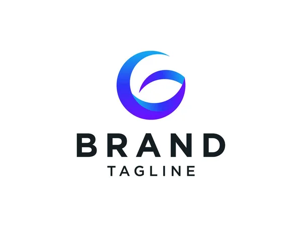 Λογότυπο Διάνυσμα Αρχικό Γράμμα Επίπεδο Διάνυσμα Στοιχείο Προτύπου Σχεδιασμού Λογότυπου — Διανυσματικό Αρχείο