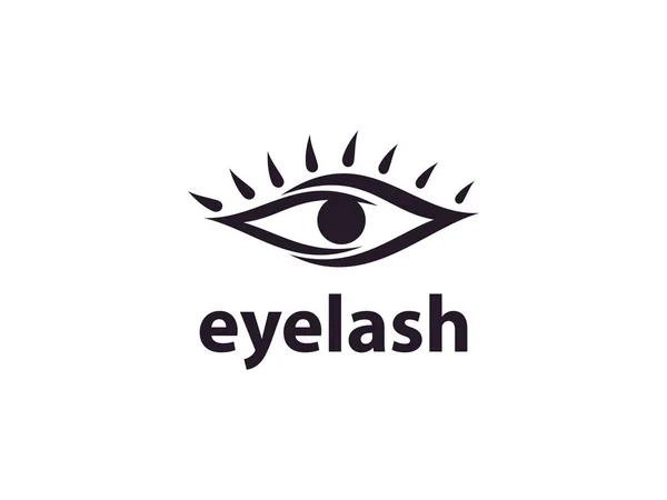 Abstrato Beleza Artística Mulher Olho Logotipo Design Utilizável Para Negócios — Vetor de Stock