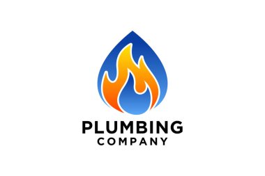 Plumbing Service Logo Template, Water Service Logo clipart