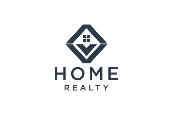 Kreative Home Smart Logo Details Mit Sauberem Hintergrund — Stockvektor