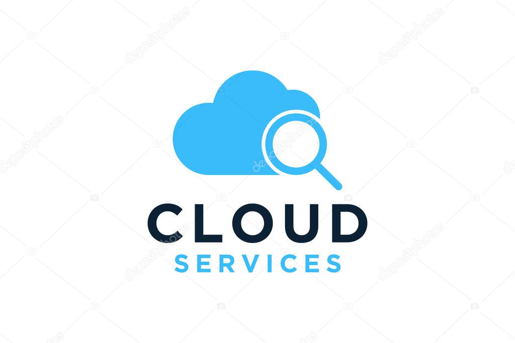 Cloud Logo vector design Template. Cloud symbol for your web site design, logo, app, UI. Vector illustration