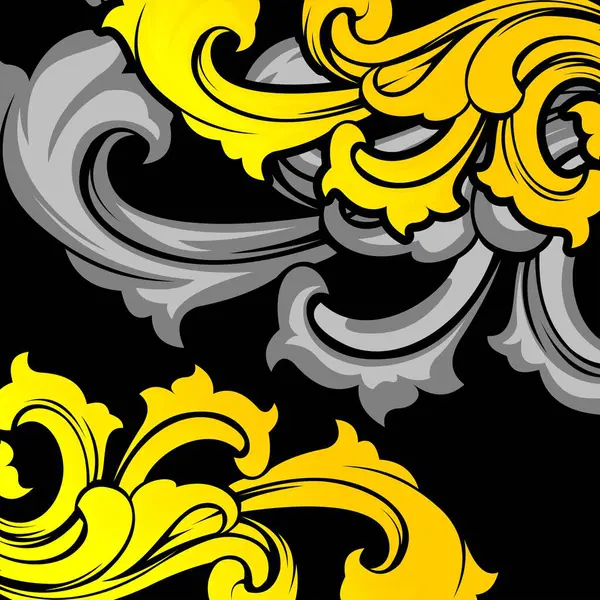 batik vektör tasarımı gradyan renk arkaplanı