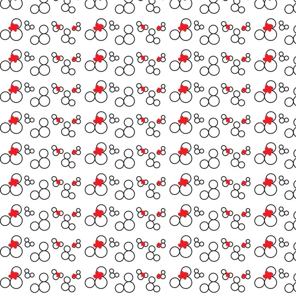 Lovely cartoon vector pattern