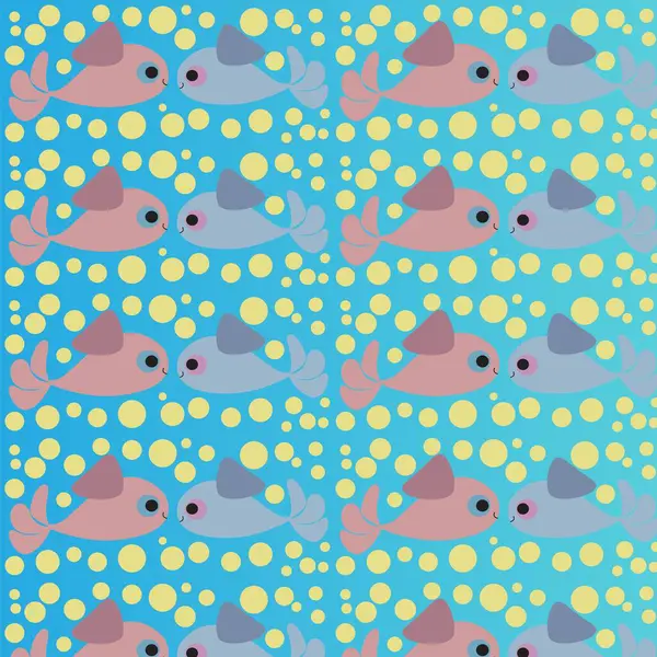 Cartoon bright color pattern vector illustration 