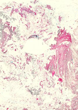 yaratıcı arkaplan, soluk sarı ve pembe renklerle boyanmış kompozisyon