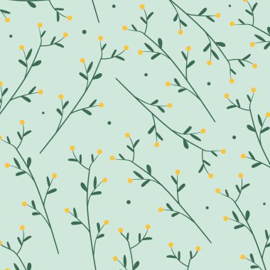 Kusursuz çiçek deseni, vektör arkaplan, tekstil tasarımı, duvar kağıdı, kumaş dokusu