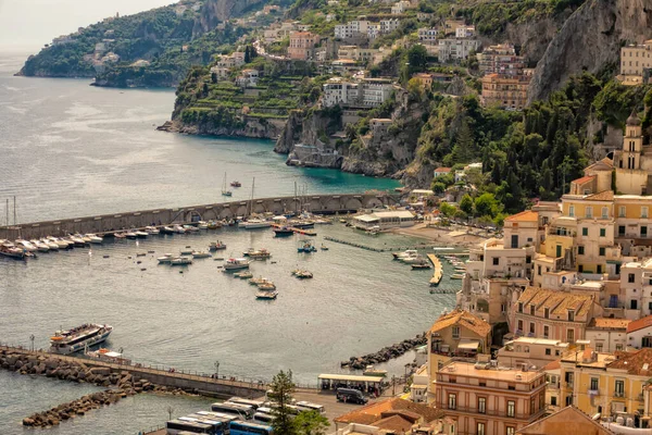 Amalfi Stadt Der Provinz Salerno Kampanien Italien — Stockfoto