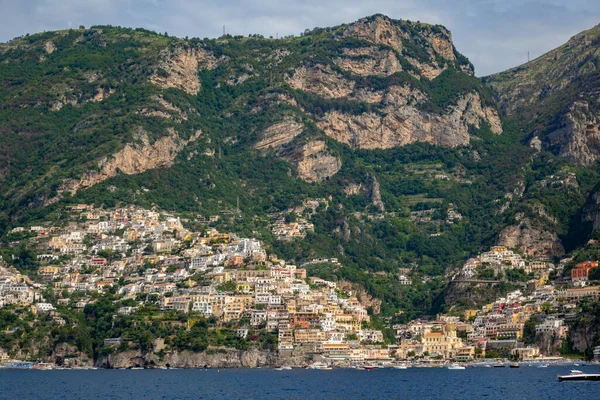 Das Dorf Positano Der Amalfiküste Provinz Salerno Kampanien Italien — Stockfoto