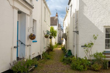 İngiltere 'nin Devon kentindeki Exe Nehri üzerindeki Lympstone köyü.