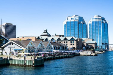 Halifax Waterfront view from the ferry - Halifax, Nova Scotia, Canada 2