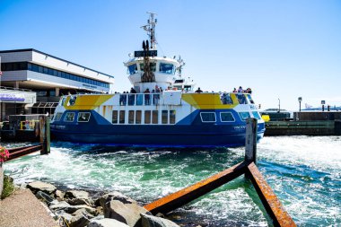 Ferry at Alderney Gate Ferry Terminal, Dartmouth  - Halifax, Nova Scotia, Canada