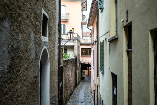Morcote Ticino Switzerland May 2022 Narrow Streets Morcote — Stock Photo, Image
