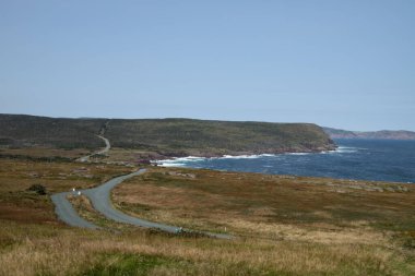St. John 's, Newfoundland, Kanada 27.09.2023 Cape Spear' dan Cape Bay 'e