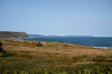 St. John 's, Newfoundland, Kanada 27.09.2023 Cape Spear' dan Cape Bay 'e