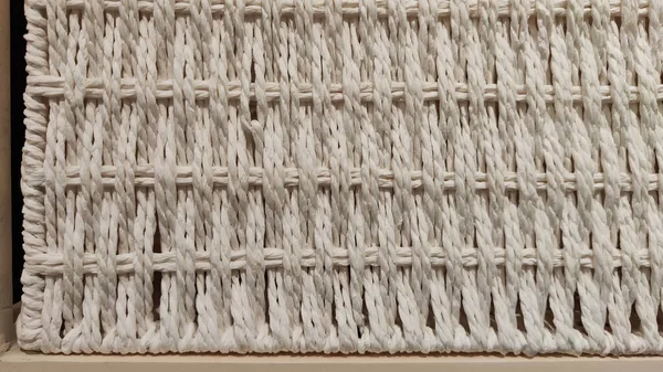 Texture of basket surface. Pattern background. Wooden Vine Wicker straw Basket. handcraft weave texture natural wicker, texture basket, Natural rattan. Detail of curved basket weave surface