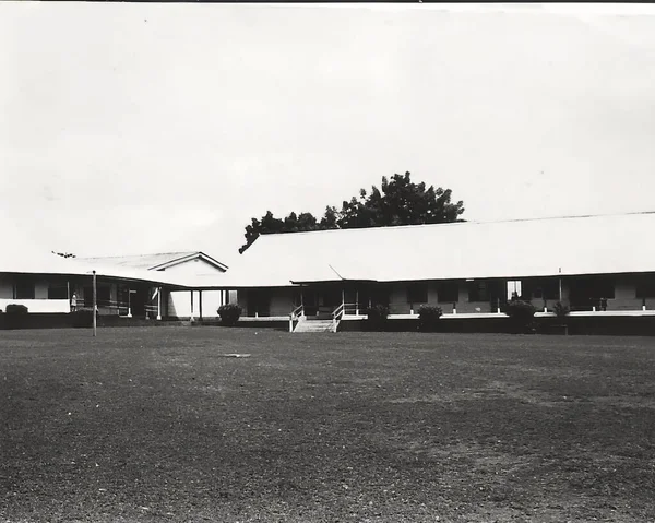 Stock image Classroom buildings at the Primary School in Burma Camp, Accra, Ghana c.1959