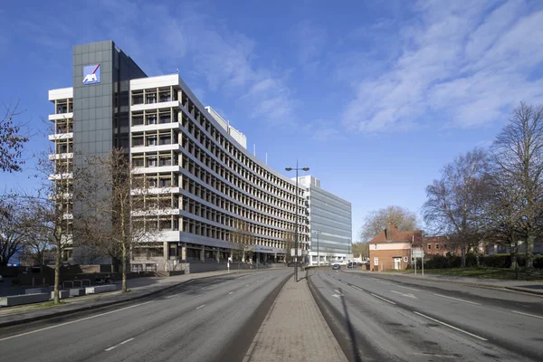 stock image The AXA Insurance offices in the centre of Ipswich, Suffolk, UK