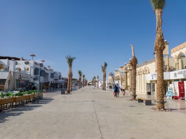 Sharm el Sheikh, Sina, Mısır 'daki Naama Körfezi' nin merkezi.
