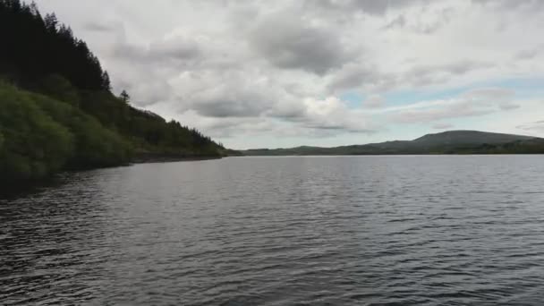 Video Una Vista Aerea Del Lago Bassenthwaite Nel Lake District — Video Stock