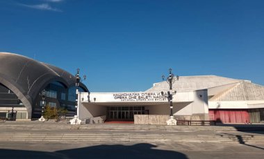 Üsküp, Kuzey Makedonya 'daki Ulusal Opera ve Bale