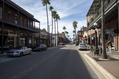 Tampa, Florida, ABD 'deki Ybor City sokakları.