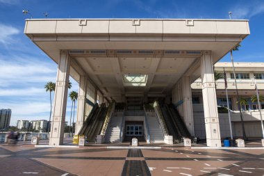 Florida, ABD 'deki Tampa Kongre Merkezi' ne giriş.