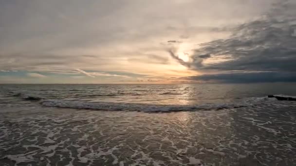Imágenes Atardecer Sobre Madeira Beach Cerca San Petersburgo Florida — Vídeo de stock