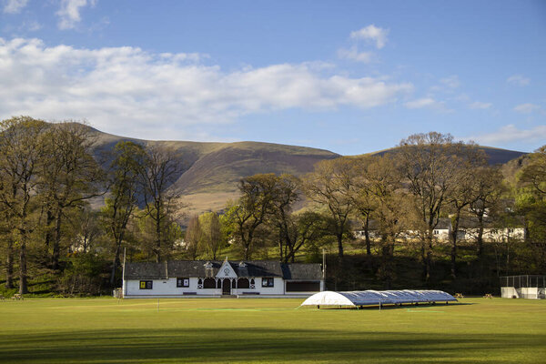 Fitz Park is home to Keswick Cricket Club in Cumbria, UK