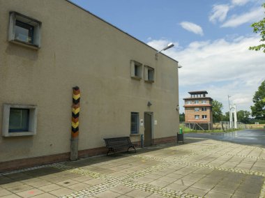 Teistungen, Thuringia, Almanya 'daki Doğu ve Batı Almanya arasındaki eski sınır kapısı