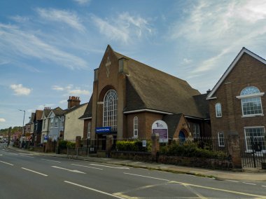 Ipswich, Suffolk, İngiltere 'deki St. Helens Caddesi' ndeki Zoar Baptist Kilisesi.