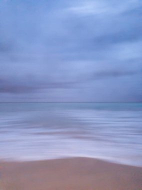 Florida, ABD 'deki Juno Sahili' nde akşam fırtınası bulutları