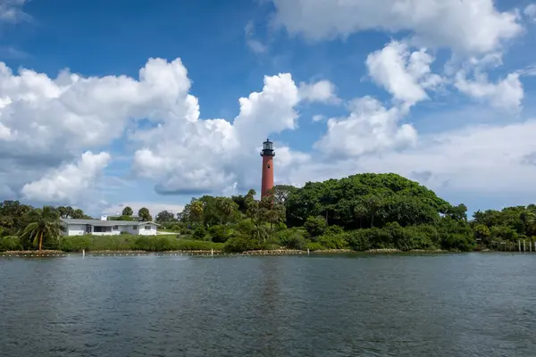 stock image The Jupiter Inlet Lighthouse in Jupiter, Florida, USA