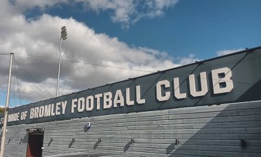 Hayes Lane Stadyumu Londra 'daki Bromley FC' ye ev sahipliği yapmaktadır.