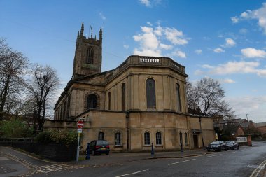 The Cathedral Church of All Saints in Derby, Derbyshire, UK clipart