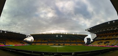 Molineux is the home of Wolverhampton Wanderers FC in the West Midlands, UK clipart