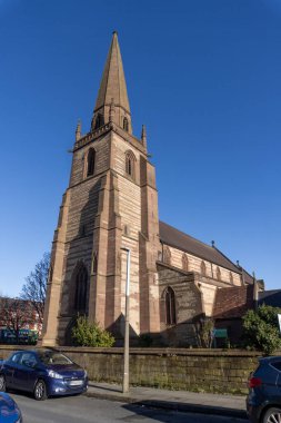 Liverpool, İngiltere 'deki Aziz John Kilisesi.