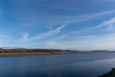 The River Leven near Ulverston in Cumbria, UK clipart