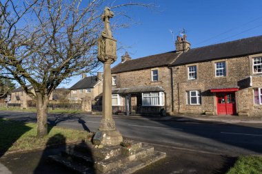 The War Memorial in Hornby, Lancashire, UK clipart